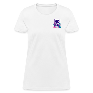 Open image in slideshow, 2024 Women&#39;s No One Fights Alone Charity T-Shirt (Thyroid Cancer) - white
