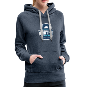 Open image in slideshow, eSport Glow - Premium Women’s Hoodie - heather denim
