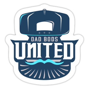 Open image in slideshow, DadBodsUnited Sticker - white matte
