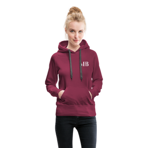 Open image in slideshow, MomBods Double Double Hoodie - burgundy
