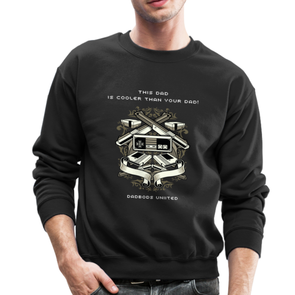 "This Dad" Crewneck Sweatshirt - black