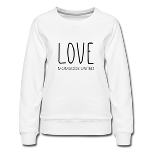 Open image in slideshow, Women’s Premium Sweatshirt - white
