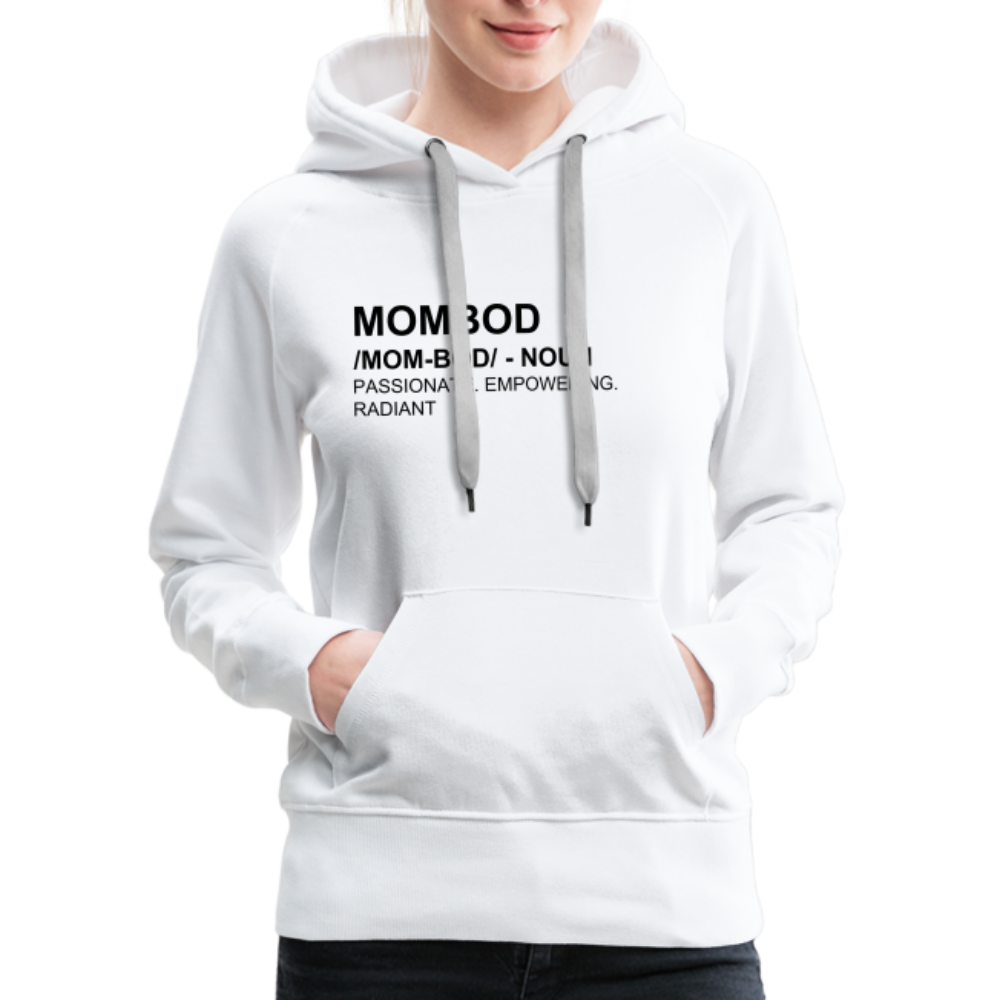 Premium Definition Frappucino Hoodie - white