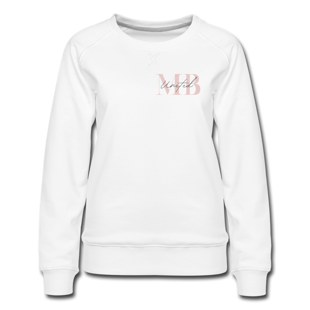 Premium Vanilla Milkshake Sweatshirt - white