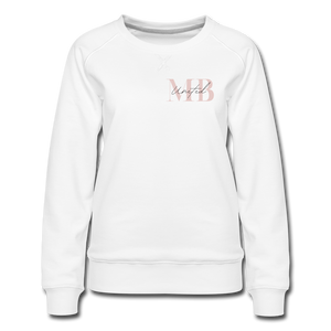 Open image in slideshow, Premium Vanilla Milkshake Sweatshirt - white
