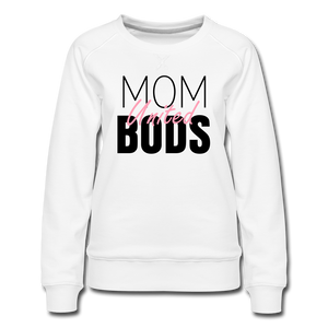 Open image in slideshow, Mombods Premium Busy Bean Sweatshirt - white
