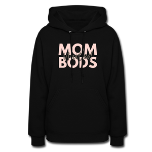 Open image in slideshow, Women&#39;s Hoodie - black
