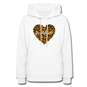 Open image in slideshow, Women&#39;s Hoodie - white
