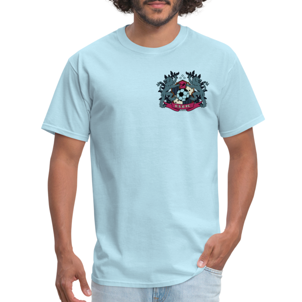 Official Old School Bros Club T-Shirt - powder blue