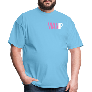Open image in slideshow, ManUp MoveOnClassic T-Shirt - aquatic blue
